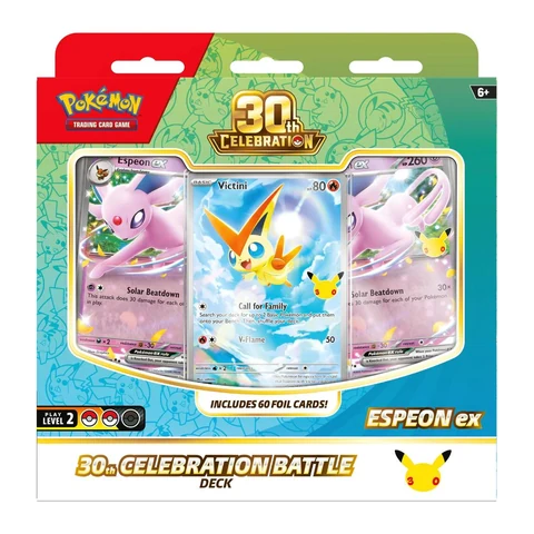 Pokémon 30th Anniversary Battle Deck — Espeon ex