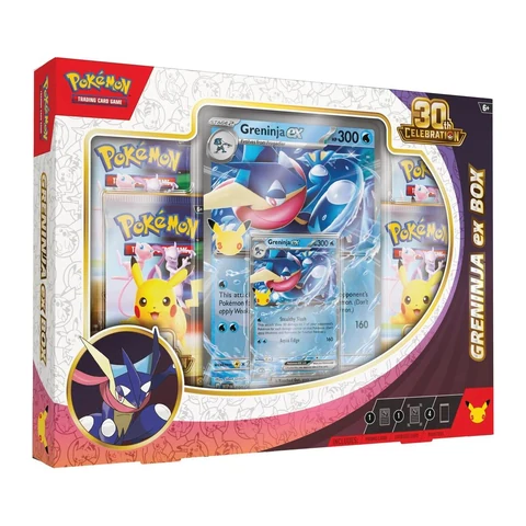 Pokémon 30th Anniversary Greninja ex Box