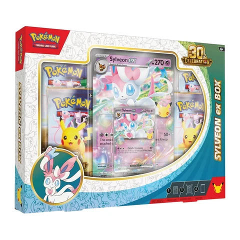 Pokémon 30th Anniversary Sylveon ex Box